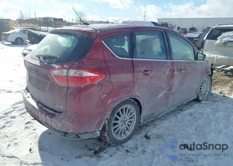 2013 Ford C-Max Hybrid Sel from USA, damaged, VIN 1FADP5BU2DL512427